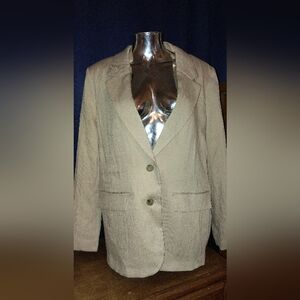 NWT DKNY BLAZER IN SANDALWOOD SIZE XL